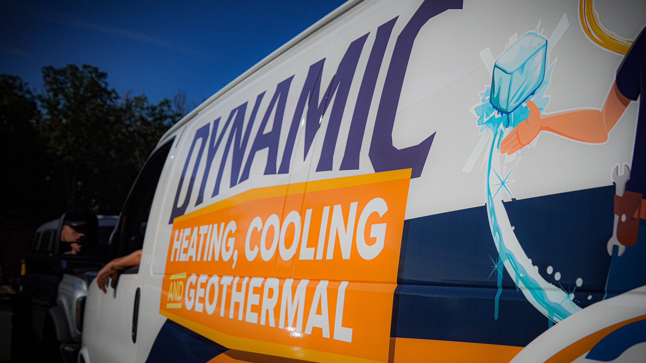 Dynamic Heating, Cooling & Geothermal truck