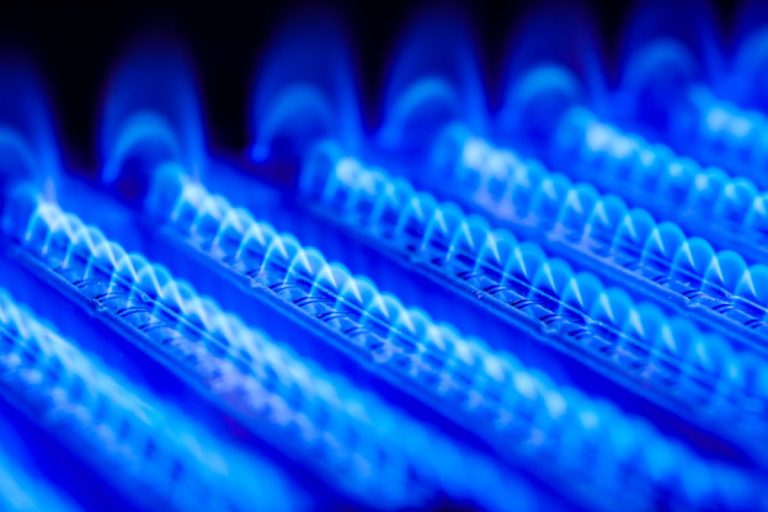 Propane-flame-inside-of-gas-boiler-furnace