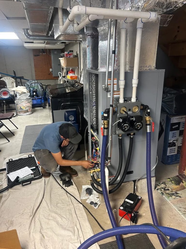 maintenance on ground source heat pump